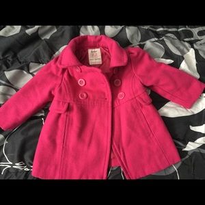 Old Navy Hot Pink Peacoat